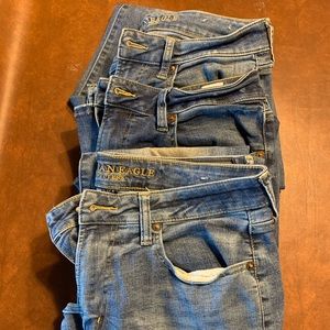 3 pair bundle of American eagle, 34/32 jeans